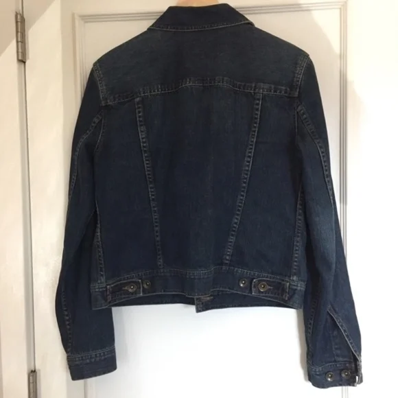 Ralph Lauren Premium denim‎ cropped jean jacket size small - Picture 4 of 6
